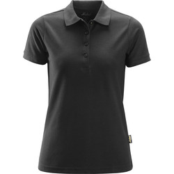 Snickers Women's Polo Shirt Medium Black