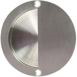 Lockworks / Lockworks Stainless Steel Flush Pull Handle Circular