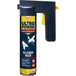 Zero In Ultra Power Zero In Ultra Power Fly & Wasp Insect Killer 600ml - 77593 - from Toolstation