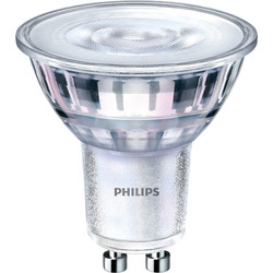 Philips / Philips LED GU10 Dimmable Glass Lamp 4W Warm White 250lm