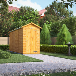 Power Windowless Apex Shed 16' x 4'