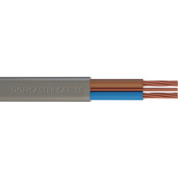 Doncaster Cables Doncaster Cables Twin & Earth Cable (6242Y) Grey 6.0mm2 x 3m Coil - 77927 - from Toolstation