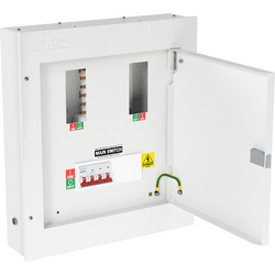 Axiom 3 Phase Distribution Board 4 Way with 125A 4P Isolator