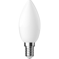Energetic Lighting Energetic LED Filament Frosted Candle Lamp 4.4W SES 470lm - 78328 - from Toolstation