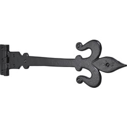 Old Hill Ironworks Old Hill Ironworks Fleur de Lys Tee Hinge 460mm 18" - 78479 - from Toolstation