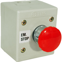 Axiom Axiom Mushroom Push Button Stop - 78722 - from Toolstation