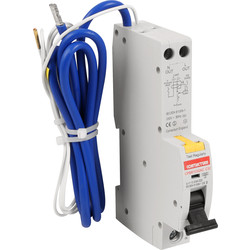 Contactum Contactum Single Pole A Type C Curve RCBO 32A 10kA SP - 78809 - from Toolstation