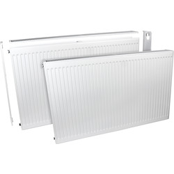 Barlo Delta Radiators / Barlo Delta Compact Type 22 Double-Panel Double Convector Radiator 500 x 600mm 3054Btu