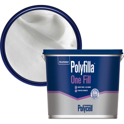 Polycell Trade / Polyfilla One Fill White 4L