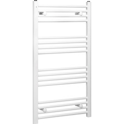 Qual-Rad / White Flat Towel Radiator 1000 x 550mm 1493Btu