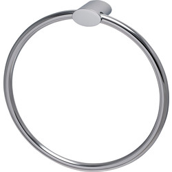 Eclipse Towel Ring Chrome - 79061 - from Toolstation