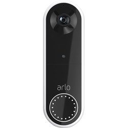 Arlo Essential Smart Wireless Video Doorbell with Siren White