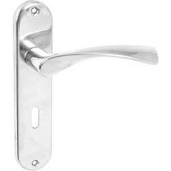 Urfic / Lyon Door Handles Lock Polished