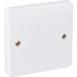 MK MK 20A Flex Outlet Plate 1 Gang - 79185 - from Toolstation