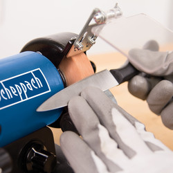 Scheppach HG34 120W 75mm Bench Grinder and Accessory Kit