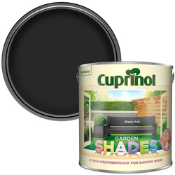 Cuprinol / Cuprinol Garden Shades Exterior Paint 2.5L Black Ash