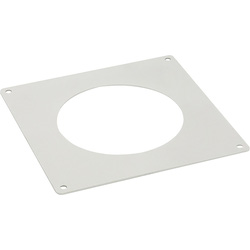 100 Wall Plate Round 100mm