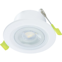 Integral LED EcoGuard Fire Rated IP65 Integrated Downlight Dimmable 5W 600lm 3000k Warm White