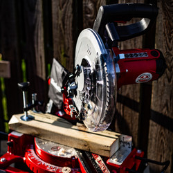 Einhell 254mm Single Bevel Sliding Mitre Saw with Stand