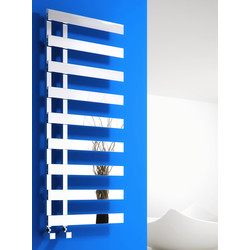Reina / Florina Towel Radiator 1235 x 500mm Chrome 2315Btu