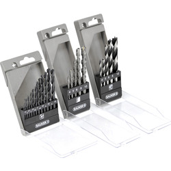 Bauker Combination Drill Bit Set 