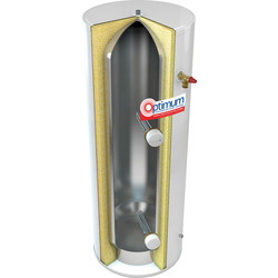 RM Optimum Stainless Steel Direct Unvented Hot Water Cylinder