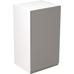 Kitchen Kit Flatpack J-Pull Kitchen Cabinet Wall Unit Super Gloss Dust Grey 400mm