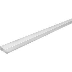 Hollow White Soffit Starter Trim 3m - 80909 - from Toolstation