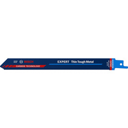 Bosch EXPERT Thin Tough Metal Carbide Sabre Saw Blade S1022EHM 