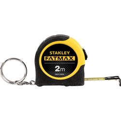 Stanley FatMax Keychain Tape Measure 2m