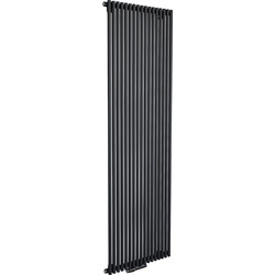 Ximax Ximax Kingston Vertical Designer Radiator 1800 x 610mm 4193Btu Anthracite Structure - 81451 - from Toolstation