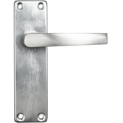 Lockworks / Lockworks Manila Contract Aluminium Door Handle Long Latch Polished