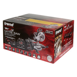 Trend T18S/MS184 18V Cordless 184mm Mitre Saw
