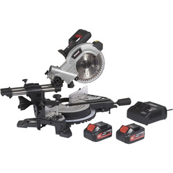 Trend Trend T18S/MS184 18V Cordless 184mm Mitre Saw 2 x 5.0Ah - 81788 - from Toolstation