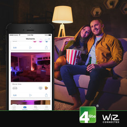 4lite WiZ LED G125 Smart Filament Wi-Fi Bulb