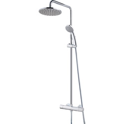 Ebb + Flo Cool Touch Thermostatic Bar Diverter Mixer Shower 