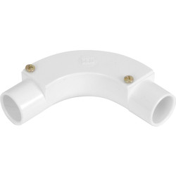 Profix 20mm PVC Inspection Bend White - 82006 - from Toolstation