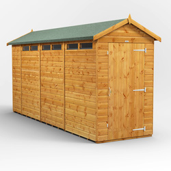 Power / Power Apex Security Shed 14' x 4'