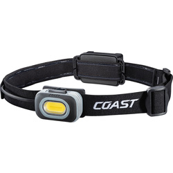 Coast RL10 Head Lamp with Rear Safety Light 560lm