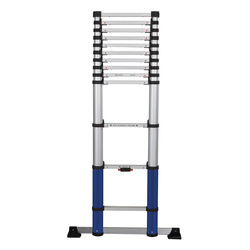 Werner Telescopic Ladder 3.8m / 1.09m x 0.47m x 0.08m | Toolstation