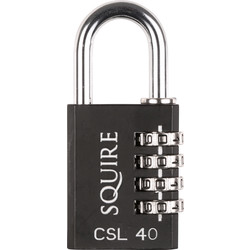 Squire Squire Tough Combination Padlock 40 x 6 x 32mm - 82897 - from Toolstation
