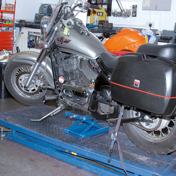 Draper Motorcycle Scissor Stand with Pad