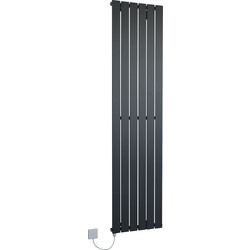 Ximax Ximax Oxford Electric Designer Radiator 1800 x 445mm 3070 BTU 900W Anthracite - 82955 - from Toolstation