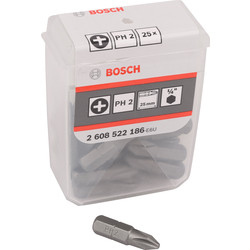 Bosch Bosch Screwdriver Bits PH2 - 82975 - from Toolstation