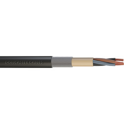 Cut to Length SWA Armoured Cable 6943X 4mm 3 Core XLPE/PVC