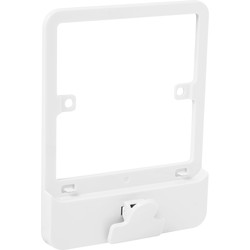 Schneider Electric Schneider Electric Lisse Switch/Socket Surround 1 Gang with Clip - 83101 - from Toolstation