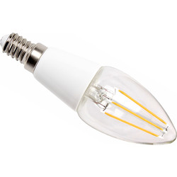 LED Filament Effect Candle Lamp 4W SES 320lm A