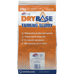 Safeguard / Drybase BBA Tanking Slurry 25kg Grey