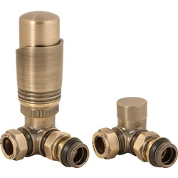 Reina / Modal TRV & Lockshield Bronze Corner