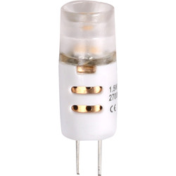 Meridian Lighting LED G4 Capsule Lamp 1.5W 80lm - 83978 - from Toolstation